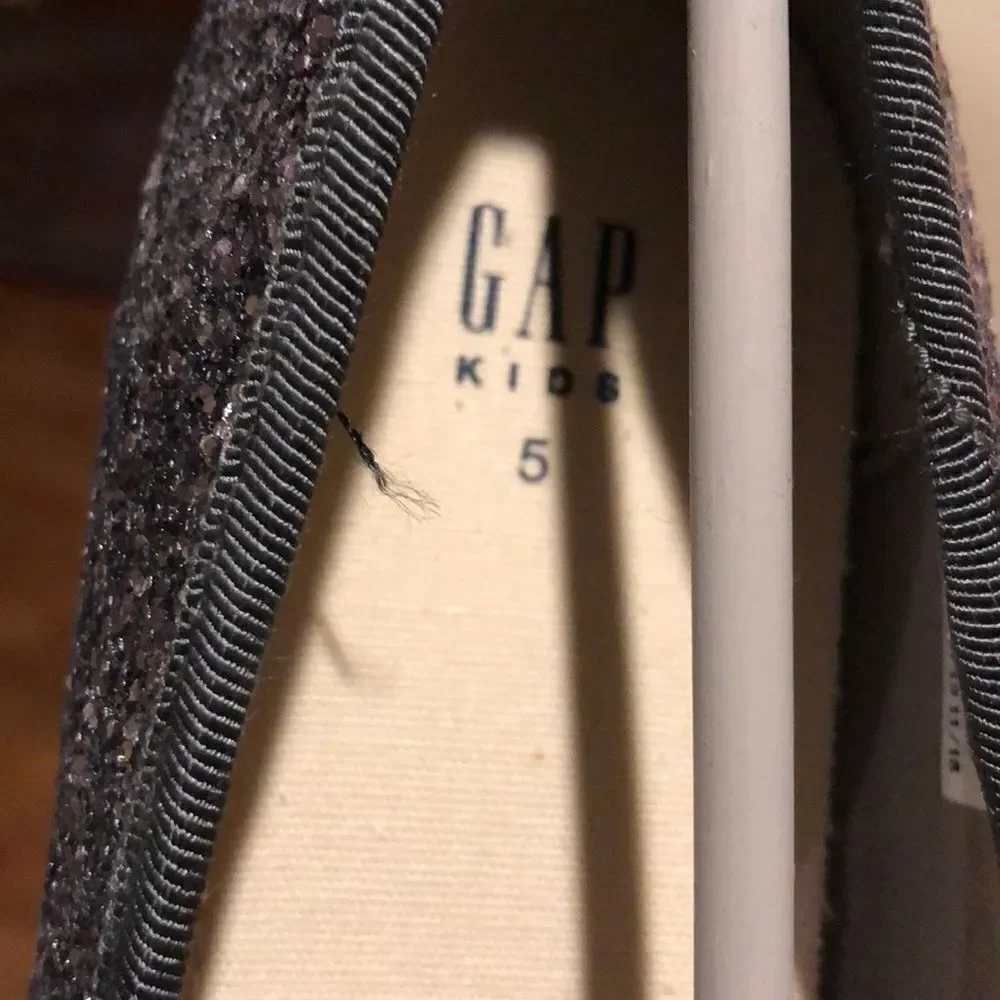 NWOT Gap kids sparkly ballet flats